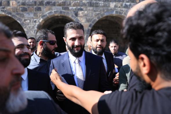 في أول زيارة له منذ توليه الرئاسة.. أحمد الشرع يزور درعا مهد الثورة السورية