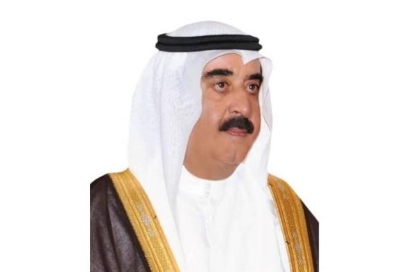 حاكم أم القيوين يؤدي صلاة عيد الأضحى بمسجد الشيخ أحمد بن راشد المعلا