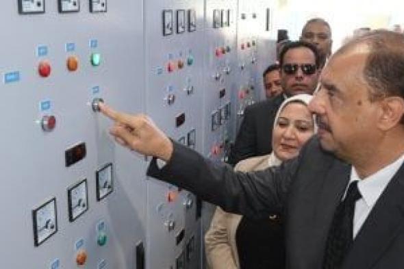 تعرف على محطة مياه المحزمين جهينة بسوهاج بتكلفة 96 مليون جنيه.. صور