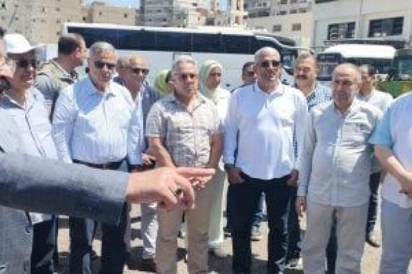 وفد "محلية النواب" يتفقد مشروع مترو أبو قير بالإسكندرية بتكلفة 18 مليار جنيه