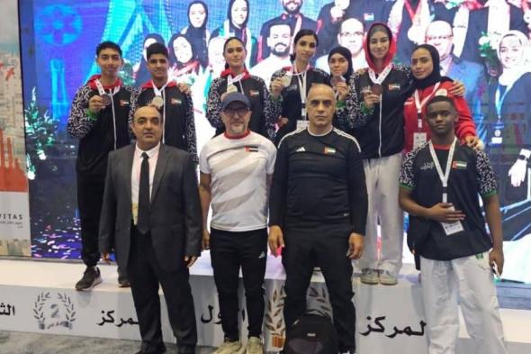 كاراتيه الإمارات يحصد 12 ميدالية في البطولة العربية