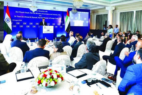 الإمارات والهند تبحثان توسيع الاستفادة من الشراكة الاقتصادية الشاملة