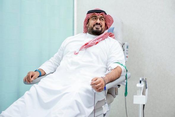 وزير الاقتصاد والتخطيط يشارك في الحملة الوطنية السنوية للتبرع بالدم