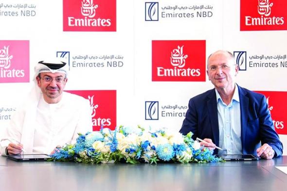 اتفاقية تمويل طائرتَي شحن بين «الإمارات دبي الوطني» و«طيران الإمارات»