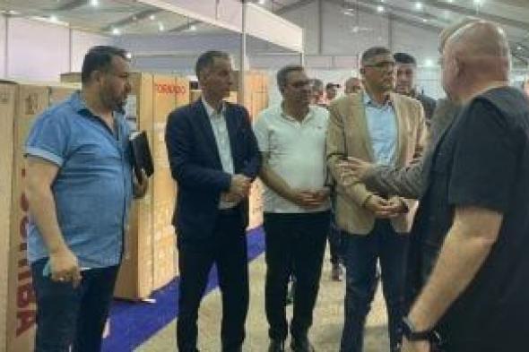 محافظ الجيزة يتفقد تجهيزات افتتاح معرض أهلًا مدارس بحى العمرانية.. صور