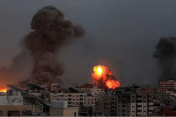 استشهاد 11 فلسطينيًا وإصابة آخرين في قصف إسرائيلي على مدينة غزة