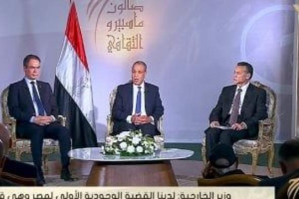 وزير الخارجية: رعاية مصالح 14 مليون مصرى بالخارج أولوية أساسية