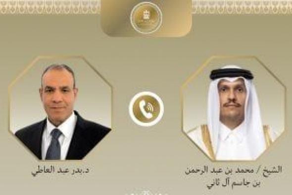 وزيرا خارجية مصر وقطر يشدّدان على ثوابت الموقف العربى الداعى لوقف حرب غزة