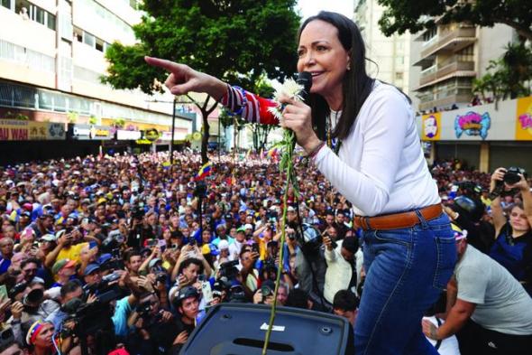 الفنزويلية ماريا كورينا ماتشادو.. من العيش في الخفاء إلى الفوز بـ «نوبل للسلام»