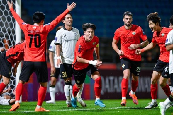 جانجوون يهزم فيسيل كوبي في مباراة مثيرة بدوري أبطال آسيا