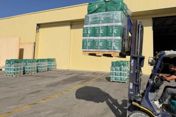 وصول الطائرة الإغاثية السعودية الـ70 لإغاثة الشعب الفلسطيني في غزة