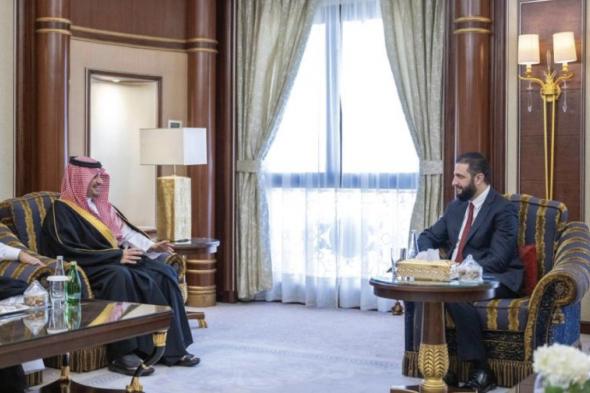 وزير الداخلية يلتقي الرئيس السوري