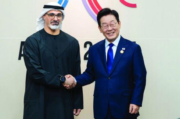 خالد بن محمد ورئيس كوريا يبحثان التعاون في الطاقة النظيفة والذكاء الاصطناعي