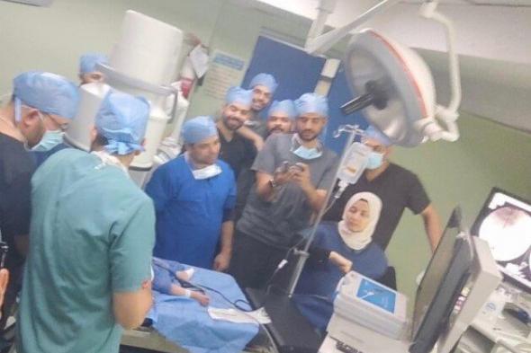 نجاح الأطباء في إنقاذ طفلة بعد ابتلاع دبوس ظل في جسدها 6 أشهر