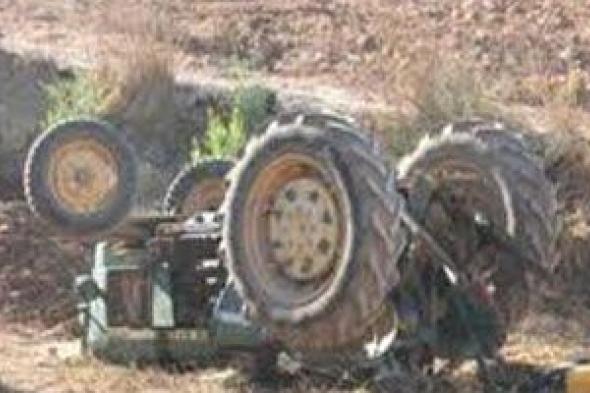 إصابة أربعة أطفال إثر انقلاب جرار زراعي في ترعة بالغربية
