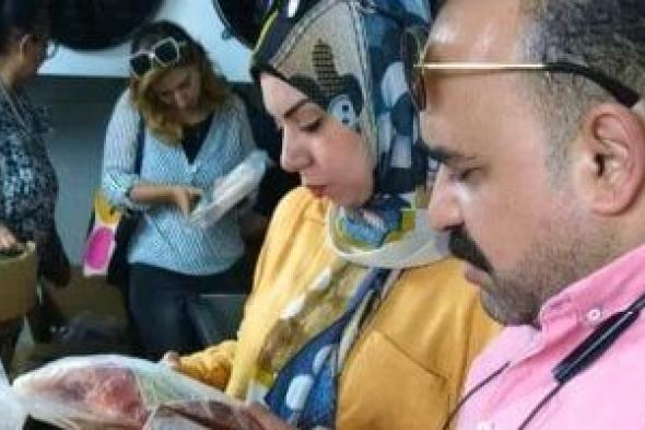 ضبط 1300 كيلو دواجن غير صالحة للاستهلاك في العاشر من رمضان