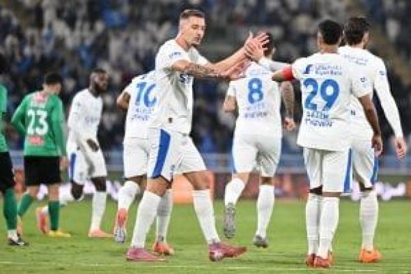 أهداف مباراة النجمة والهلال في الدوري السعودي ونقاط ملخصها الحماسية
