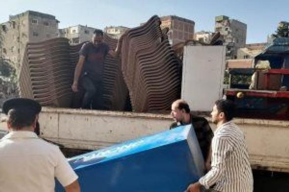 إغلاق 77 منشأة وتحرير 722 محضرًا ومصادرة 5388 إشغالات في الإسكندرية