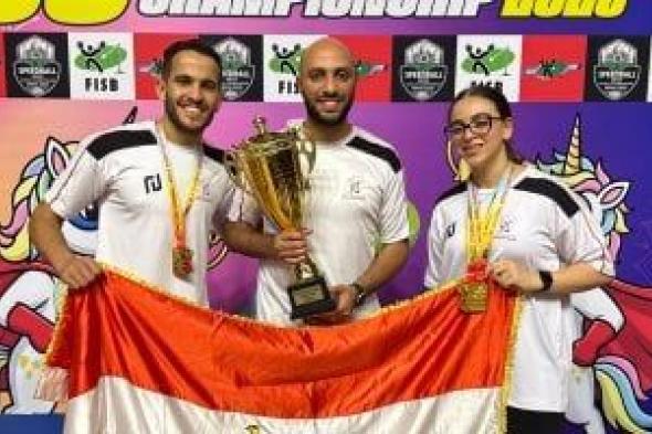 محافظ كفر الشيخ يهنئ بطلي المحافظة لفوزهما بالذهبية في كرة السرعة بالهند