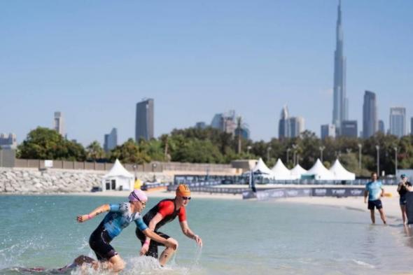 ترايثلون دبي T100 جاهز للانطلاق بمشاركة أفضل رياضّي العالم
