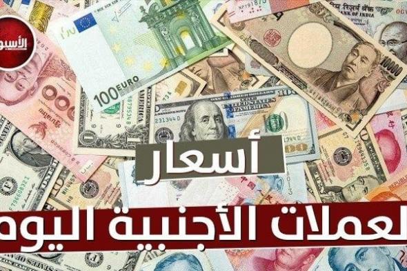 أسعار العملات تتغير اليوم الثلاثاء 11 نوفمبر 2025 في السوق المالية