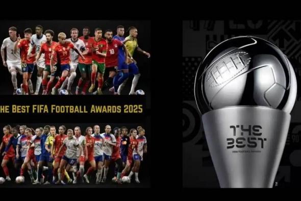 جوائز «ذا بيست» 2025.. الموعد والقنوات الناقلة وأبرز المرشحين