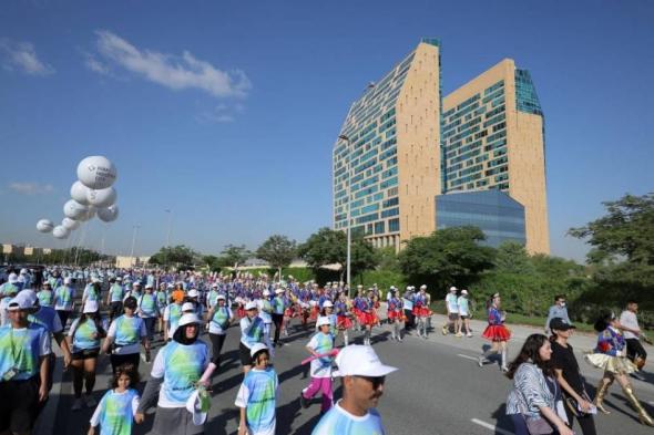 نجم ريال مدريد مفاجأة مبادرة «معاً نمشي»