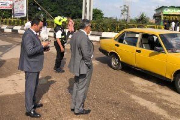 محافظ الدقهلية يقوم بجولة تفقدية للطريق الدائري بالمنصورة