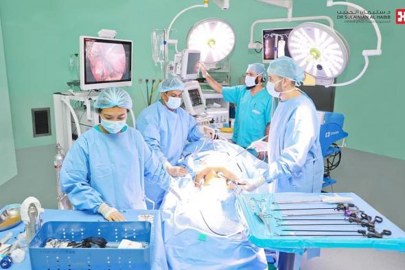 مستشفى الدكتور سليمان الحبيب بالصحافة يزيل حلقة معدة انزلقت وهددت حياة "أربعينية"