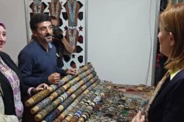 شباب جهاز تنمية المشروعات يبرزون إبداعاتهم في معرض دولي بالجزائر