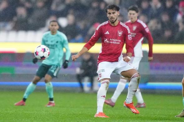 شياخة يتألق ويُدرج في التشكيلة المثالية للجولة الخامسة عشر بالدوري الدنماركي