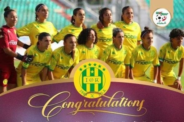 وليد صادي يهنئ سيدات فريق شبيبة القبائل لتتويجهن بكأس السوبر