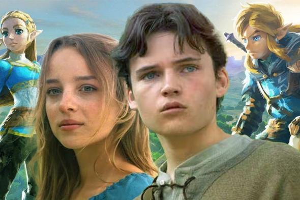 تسريب لقطات من موقع تصوير فيلم The Legend of Zelda الواقعي يكشف عن شخصيات Link وZelda لأول مرة