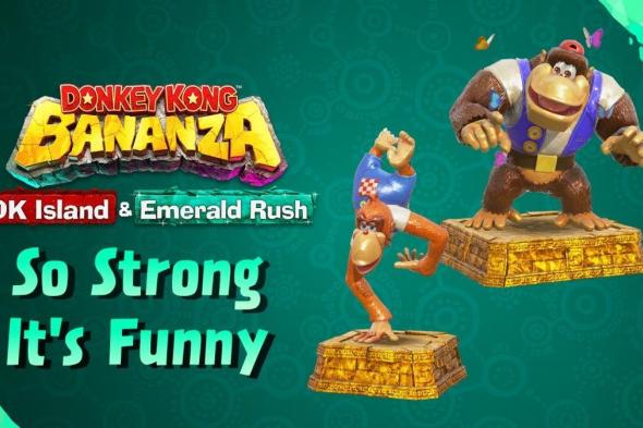 شركة Nintendo تعيد Chunky وLanky Kong بتحدي المحتوي الإضافي القادم جديد للعبة Donkey Kong Bananza