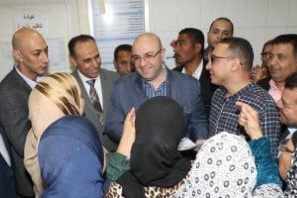 محافظ بني سويف يتابع سير العمل بوحدة صحة قرية الدوالطة