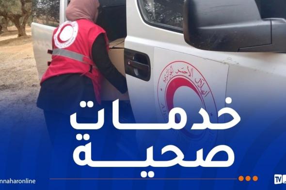 الهلال الأحمر.. قافلة طبية نحو إيليزي