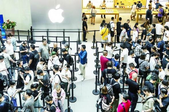 مبيعات «آيفون» بالصين تستحوذ على 25% من حصة السوق