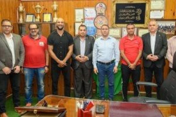 كرم جابر يتابع المشروع القومى للموهبة والبطل الأولمبى فى المنوفية