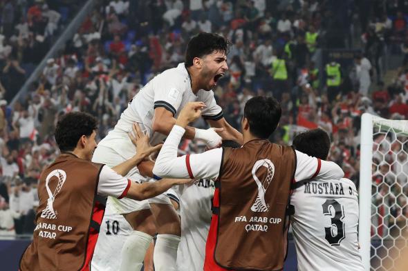 كأس العرب.. العراق يتأهل إلى الدور ربع النهائي