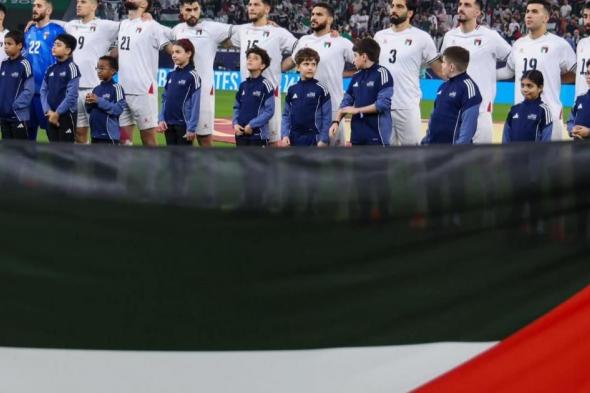 فلسطين
تتأهل
لأول
مرة
في
تاريخها
إلى
ربع
نهائي
كأس
العرب