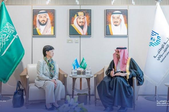 محافظ
«الأمن
السيبراني»
يبحث
مع
مسؤولة
أممية
تعزيز
التعاون
لحماية
الفضاء
الرقمي