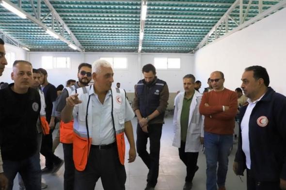 بالصور:
غزة:
الهلال
الأحمر
يعزّز
المنظومة
الصحية
بافتتاح
مستشفى
تأهيل
جديد