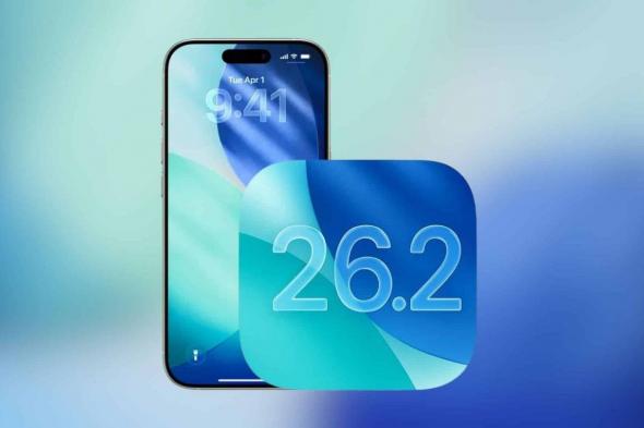 آبل
      تطلق
      رسميًا
      تحديث
      iOS
      26.2
      بتحسينات
      متعددة
      لهواتف
      آيفون