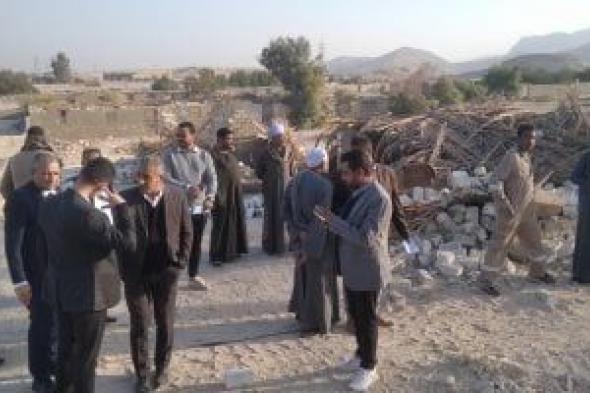 حملة
مكبرة
لإزالة
التعديات
واسترداد
أراضى
أملاك
الدولة
بمركز
ومدينة
قنا