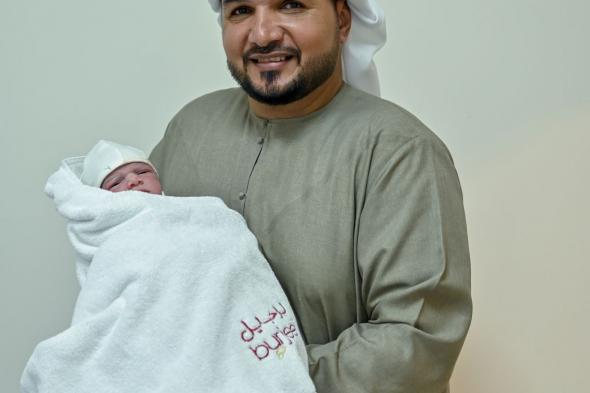 سعيد وحمدان أول مواليد العام الجديد في أبوظبي