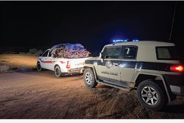 ضبط
    مخالف
    لنظام
    البيئة
    بحوزته
    حطب
    محلي
    معروض
    للبيع
    في
    حائل