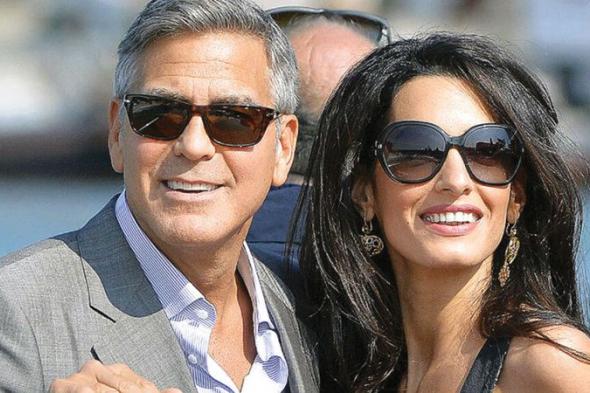 فرنسا تبرر: منحنا الجنسية لجورج وأمل كلوني «لتأثيرهما الثقافي»