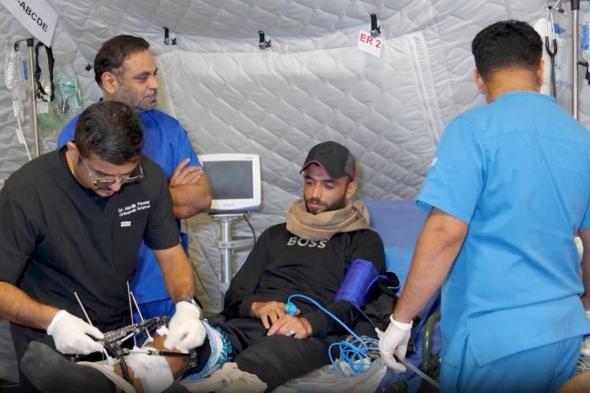 المستشفى
الميداني
الإماراتي
يواصل
تقديم
خدماته
الطبية
والإنسانية
بقطاع
غزة