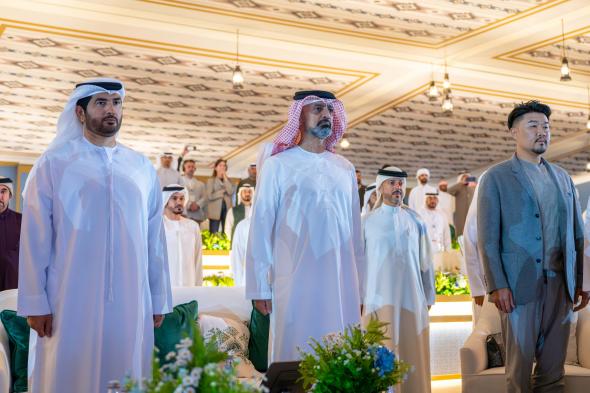 عمار بن حميد يشهد انطلاق النسخة الـ 23 من بطولة عجمان لجمال الخيل العربية