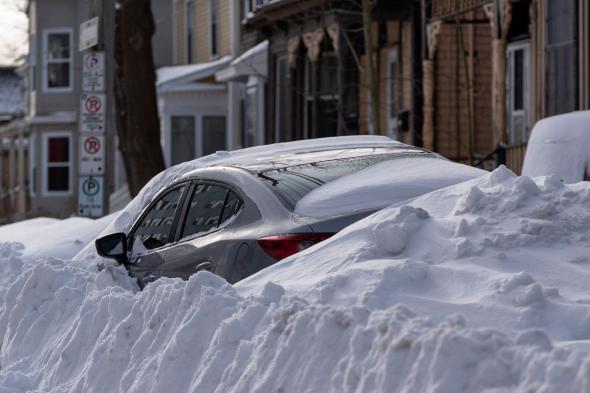 ‎ مدينة كندية تسجل درجة حرارة  55  ‎تحت الصفر